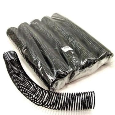 Imagem de Espiral para Encadernação 40mm Pacote com 6 unidades Plaspiral Preto
