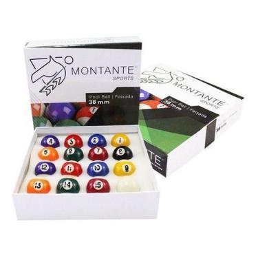 Imagem de Jogo Bola Pequena 38mm Numerada Sinuca Bilhar Snooker - Tacolândia