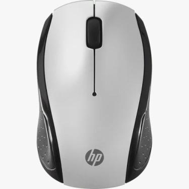 Imagem de Mouse wireless hp 200 pk prata