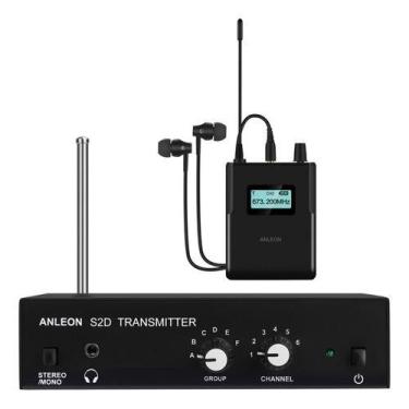 Imagem de Retorno Anleon S2 Digital Sem Fio C/ 1 Receptor 560-596mhz