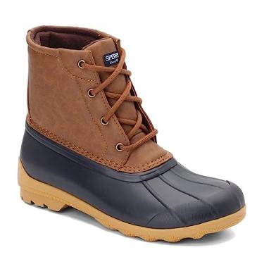 Imagem de Bota de chuva Sperry infantil Port, Tan/Navy, 3 Big Kid
