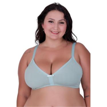 Imagem de Sutiã Plus Size sem Bojo Pala Reforçada Dupla- c6 SUTIÃ JOSI - TERRA E