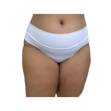 Imagem de Calcinha Fio Duplo Plus Size Tanga Grande - c8 TANGA CARMINHA - BY TIN