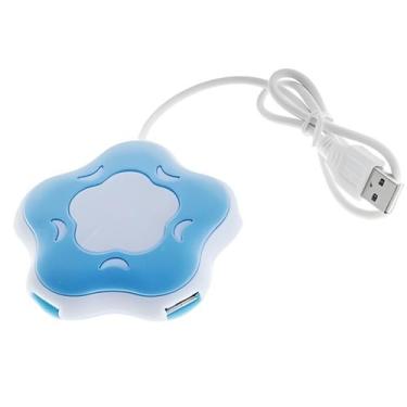 Imagem de Hub USB 4 Portas USB 2.0 (Azul) - WorldView