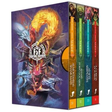 Imagem de Box Serie Magia! Livro Jogo RPG Colecao Completa Pt Br - Jambo