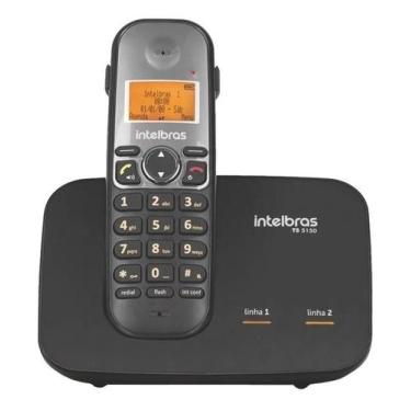 Imagem de Telefone sem fio TS 5150 digital com entrada para 2 linhas - INTELBRAS
