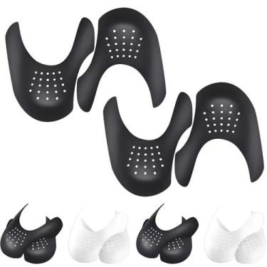 Imagem de 2 Pares De Protetor Para Calçados Tênis Anti Dobra Amassos Anti Crease