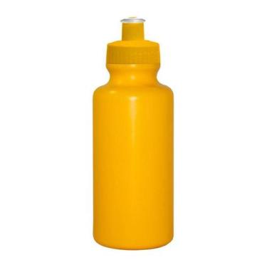 Imagem de Kit 50 Squeezes 550Ml Amarelo Plástico Premium - Bb Store