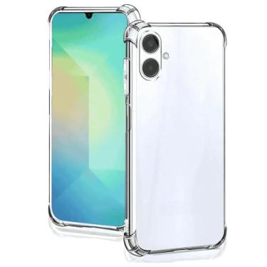 Imagem de Capa Galaxy A06 5G 6.7" Capinha Protetora Transparente Anti-Impacto - 