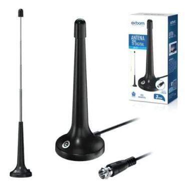 Imagem de Antena Digital Terrestre Interna Externa De 3m Exbom An-z25 - NoBrand