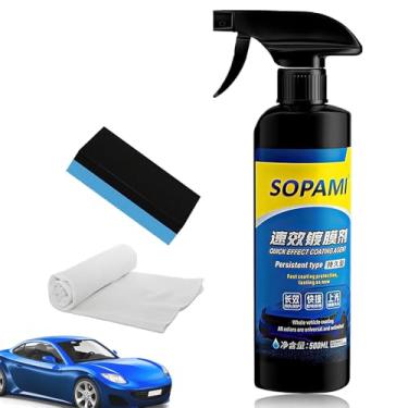 Imagem de PAIIDE Spray Para Revestimento De Carro, Agente Efeito Rápido, Cera Polimento Contra Arranhões, Lavagem Sem Água, Fácil Usar