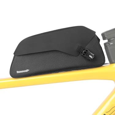 Imagem de Rhinowalk Bolsa para quadro de bicicleta, bolsa triangular, impermeável, embaixo da parte superior, bolsa de armazenamento frontal para bicicleta