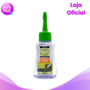 Imagem de Reparador de Pontas Coco S.O.S Natuhair 30ml - Natuhair Cosméticos