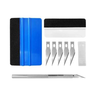 Imagem de Conjunto De Espátula Para Filme De Vinil Com Pistola De Calor Para Apl