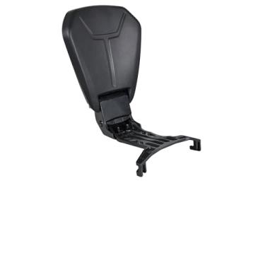 Imagem de VEISUTOR Encosto de passageiro dobrável para Can-Am Ryker, kit de descanso traseiro de passageiro esportivo de alumínio fundido preto de 30 cm para acessórios Can Am Ryker 600 900 e Ryker Rally 2019