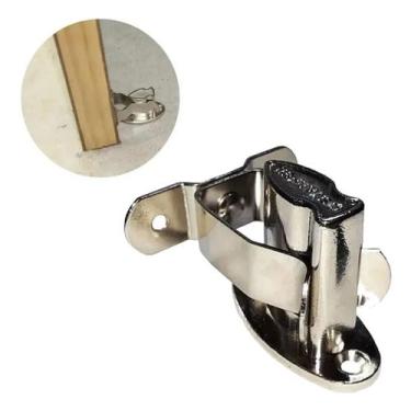 Imagem de Kit 7 Fixadores de Porta para Chão Piso Prendedor Segurador Trava e Su