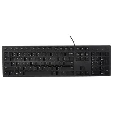 Imagem de Teclado USB Dell KB216 - Padrão US - Teclas Multimídia - KB216-BK-US-Unissex