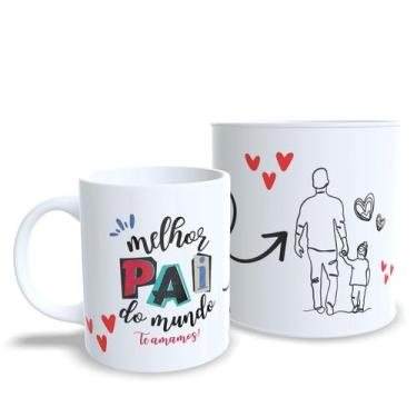 Imagem de Caneca Melhor Pai do Mundo - Guedes Presentes, Branco