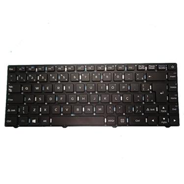 Imagem de Teclado Laptop Para Positivo Motion MP-11J78PA-F51U 82R-14A240-4210 11J7F51UPAL-C Brasileiro BR Sem Moldura