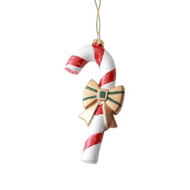 Imagem de Milageto Pingente de enfeite de Natal, decoração de Natal, decoração de árvore de Natal para aniversário, escritório, interior, ano novo, aniversário, Bengala