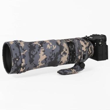 Imagem de CHASING BIRDS Revestimento de lente impermeável camuflado para TAMRON 150-500 mm F5-6.7 Di III VC VXD capa protetora de lente à prova de chuva (camuflagem digital, montagem Z)