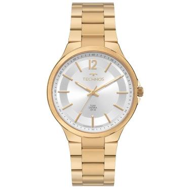 Imagem de Relógio Technos Masculino Slim Dourado - Gl32bk/1k