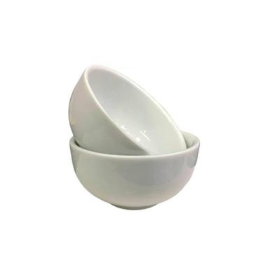 Imagem de Tigela Cumbuca Capri Porcelana Branca 300Ml Terramada - Terramada Porc