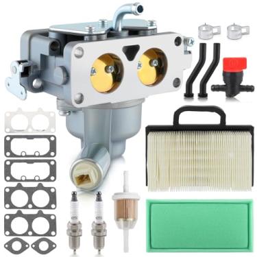 Imagem de Carburador 796997 para trator de gramado 796227 796258 796997 para V-Twin 407777 40N877 40R877 445677 445877 44L777 44M777 44M777 44P7777 44R6 Carburador de motor 77 com filtro de ar 596163 mangueira