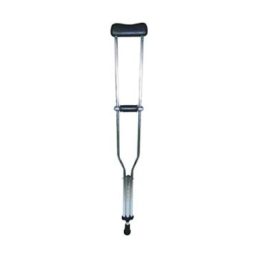 Imagem de Muleta Axilar Alumínio Click, Cinza, Médio, Dilepé