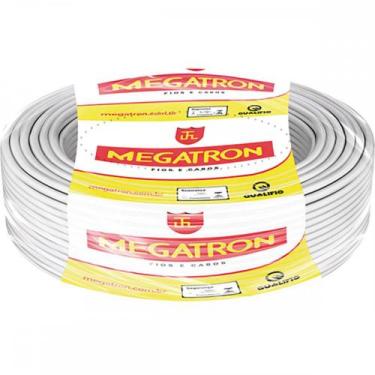 Imagem de Fio Cabo Auto Megatron 4.00 Br, 100Metros, Branco