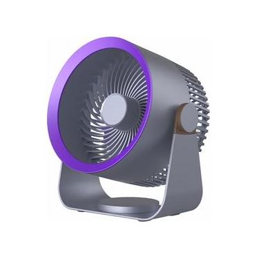 Imagem de Ventilador Portátil Silencioso USB – Compacto, Multifuncional, Design Moderno, Baixo Consumo de Energia e Ideal para Casa, Escritório ou Carro