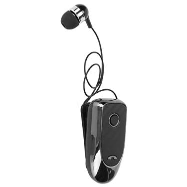 Imagem de Sanpyl Fone de Ouvido Bluetooth, Fones de Ouvido de Clipe de Identificação de Chamadas Esportivas Sem Fio Com Design de Ergonomia Smart Assistant, Operação Portátil para Trabalho