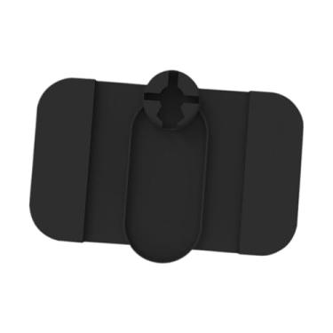 Imagem de IEUDNS Suporte de braço de silicone para sofá, suporte para copos, organizador para celular, presente, portátil, fácil de limpar, para bebidas, canecas, sala, Preto