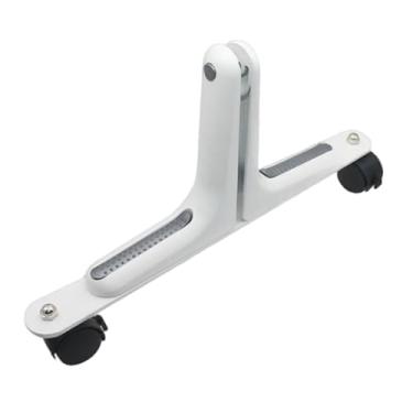 Imagem de IEUDNS Suporte de tela para divisória de ambiente, base de tela, protetor de escritório, decoração de substituição espessada para divisória de ambiente, base, Branco