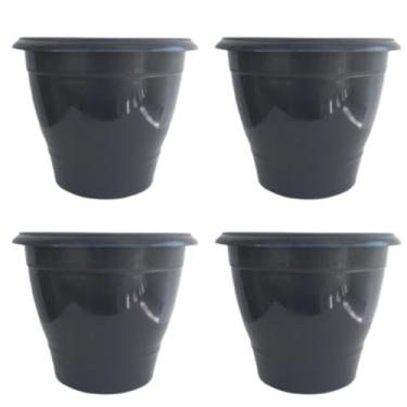 Imagem de Vasos para Plantas Grandes Redondos Vasos Decorativos de Plantas para Horta, Casa e Jardim(4)