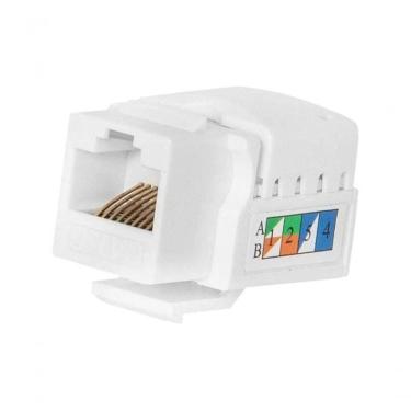 Imagem de Tomada Keystone Rj45 Cat6 Storm - Pct - 10