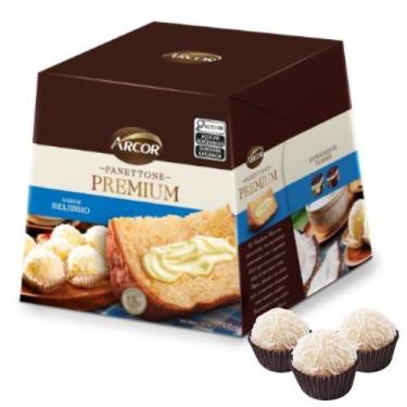 Imagem de Panettone Arcor Premium Sabor Beijinho 430G
