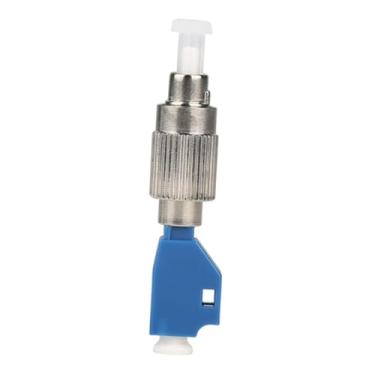 Imagem de Generic Conversor de adaptador de fibra FC para LC fêmea FC para LC Adaptador de flange de fibra fácil de usar Conector de acoplador óptico, Azul