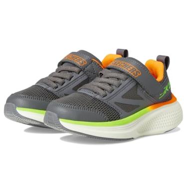 Imagem de Skechers Tênis masculino Go Run Elevate 2.0-find My, Carvão, carvão, laranja e limão, 12 Little Kid