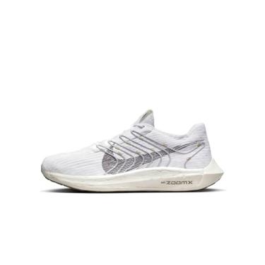 Imagem de Nike Tênis de corrida masculino Pegasus Turbo Next Nature, White Light Bone Light Ferro Minério de Ferro Cinza, 12.5