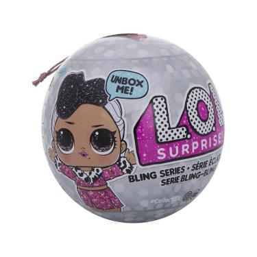Imagem de Mini Boneca Surpresa LOL - Lil Outrageous Littles - Bling Series - 7 Surpresas - Candide