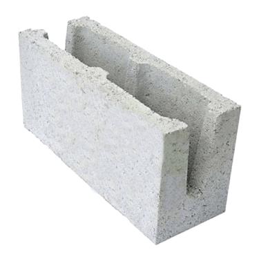 Imagem de Canaleta de Concreto para Vedação 14x19x39cm - VB BLOCOS