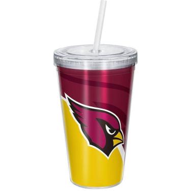 Imagem de Copo Com Canudo Luxo Nfl Arizona Cardinals