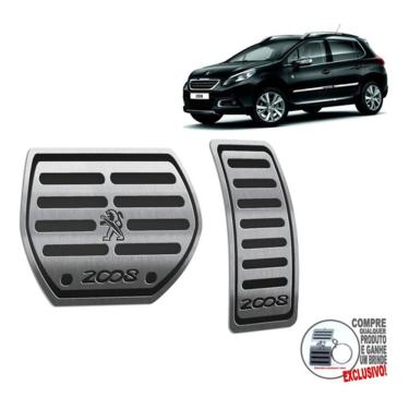 Imagem de Pedaleira Automático Peugeot 2008 Griffe 2019 2020 Preto