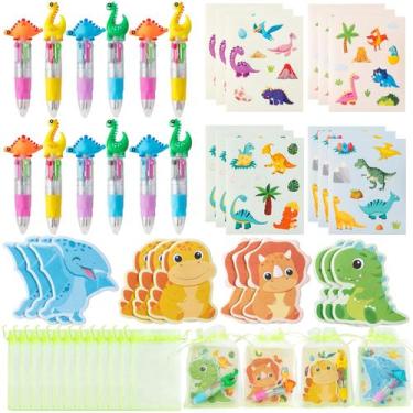 Imagem de Conjunto de presentes de papelaria CY2SIDE Dinosaur, pacote com 24 uni
