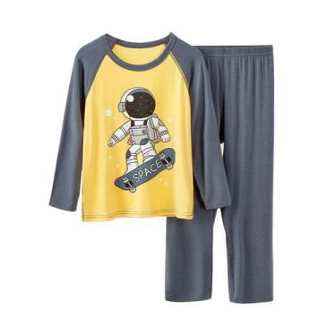 Imagem de Conjunto de pijama Umeyda Boys Astronaut, 2 peças, de 9 a 10 anos