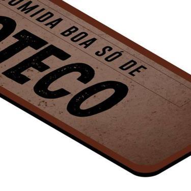Imagem de Placa de Parede Decorativa - Comida de Boteco