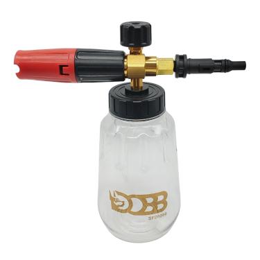 Imagem de Aplicador Snow Foam Canhão Espuma Profissional Transparente Largo 1L Compatível com Lavadora Eletroplas EL1400i EL1600i