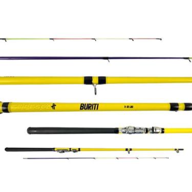 Imagem de Vara Para Molinete Ultra Light Albatroz Buriti 1652 (1,65m) 5-10lbs - 