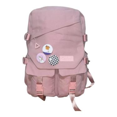 Imagem de Mochila escolar feminina impermeável para jovens de grande capacidade
